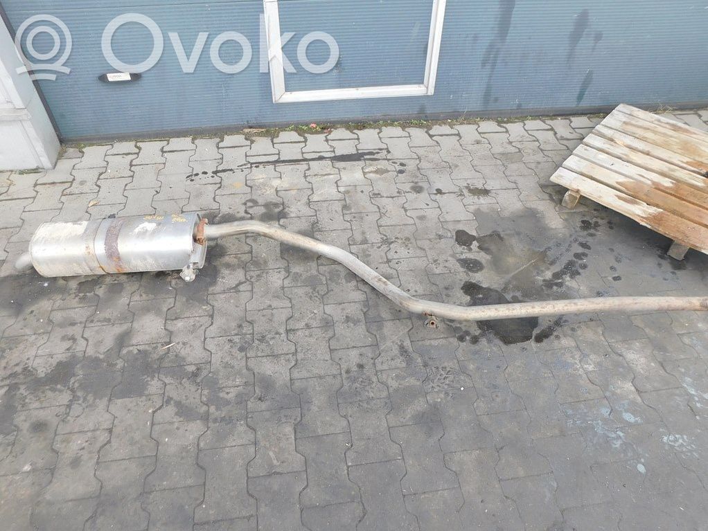 Peugeot 307 Marmitta/silenziatore posteriore tubo di scappamento 