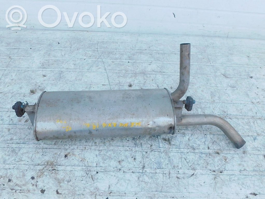 Renault Scenic RX Tłumik tylny / Końcowy / Wydech 