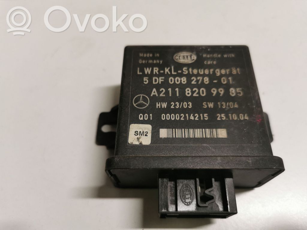 Mercedes-Benz E W211 Light module LCM 