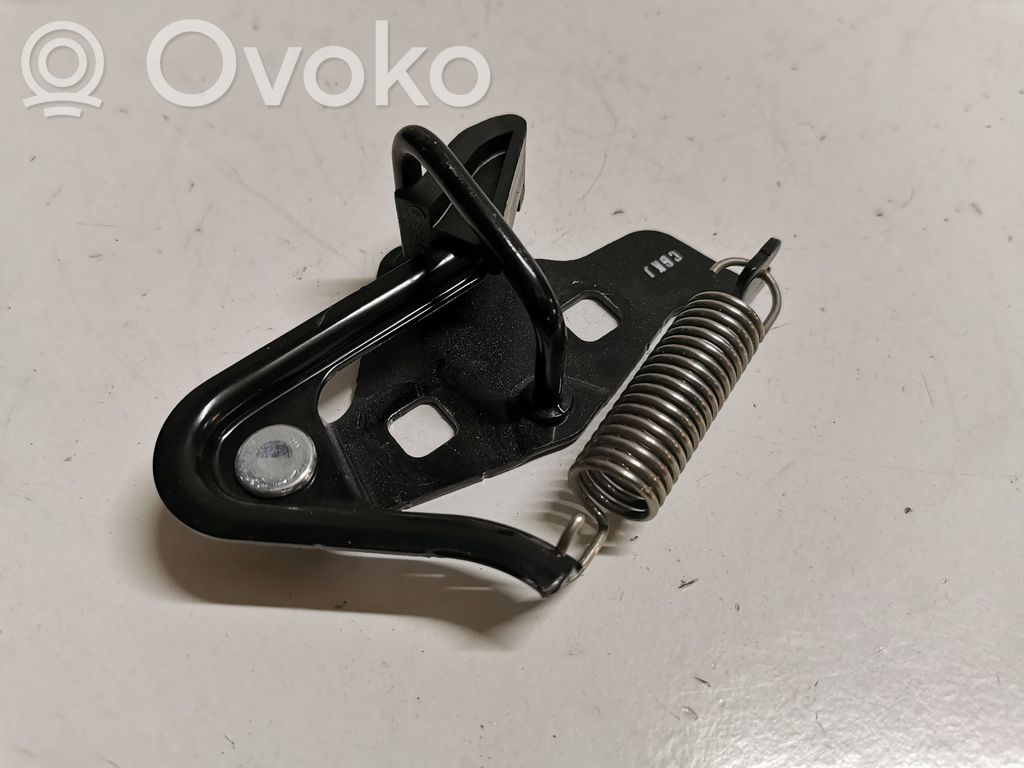 Tailgate lock loop/hook striker