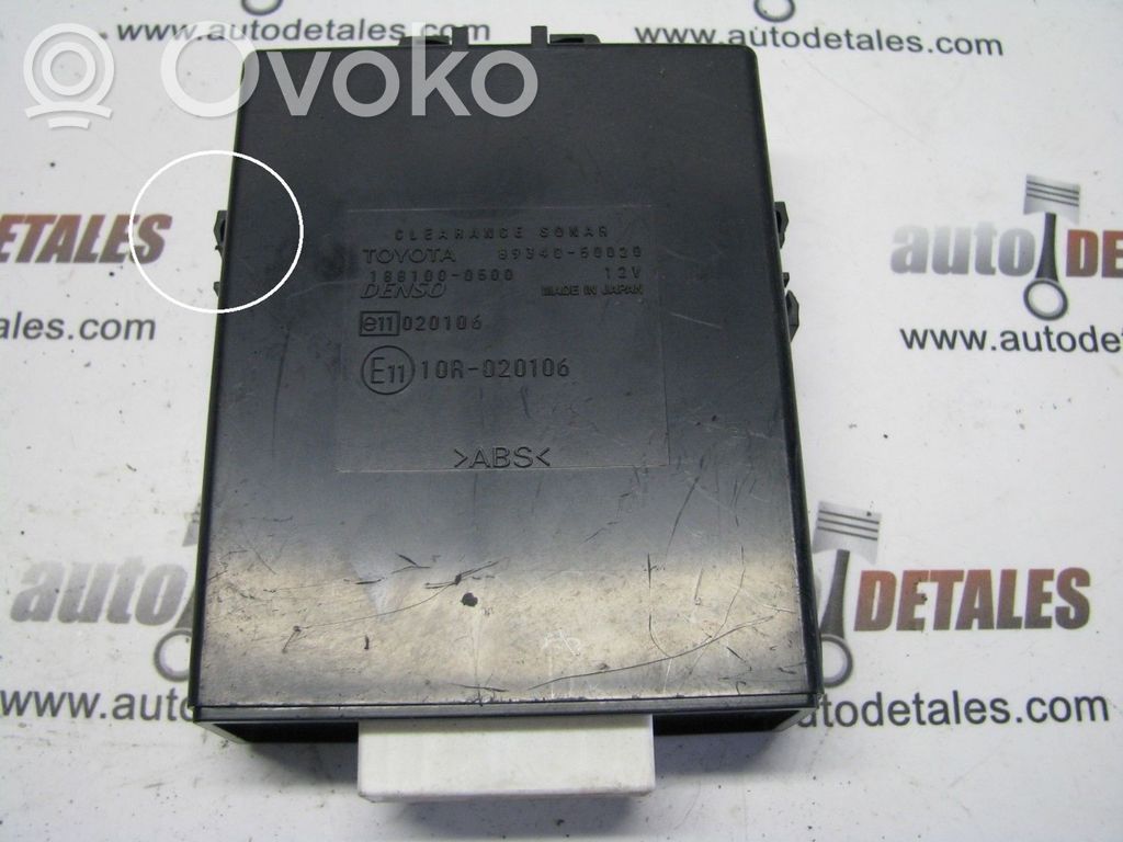 Lexus LS 430 Parking PDC control unit/module 