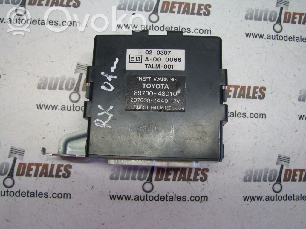 Lexus RX 300 Other control units/modules 
