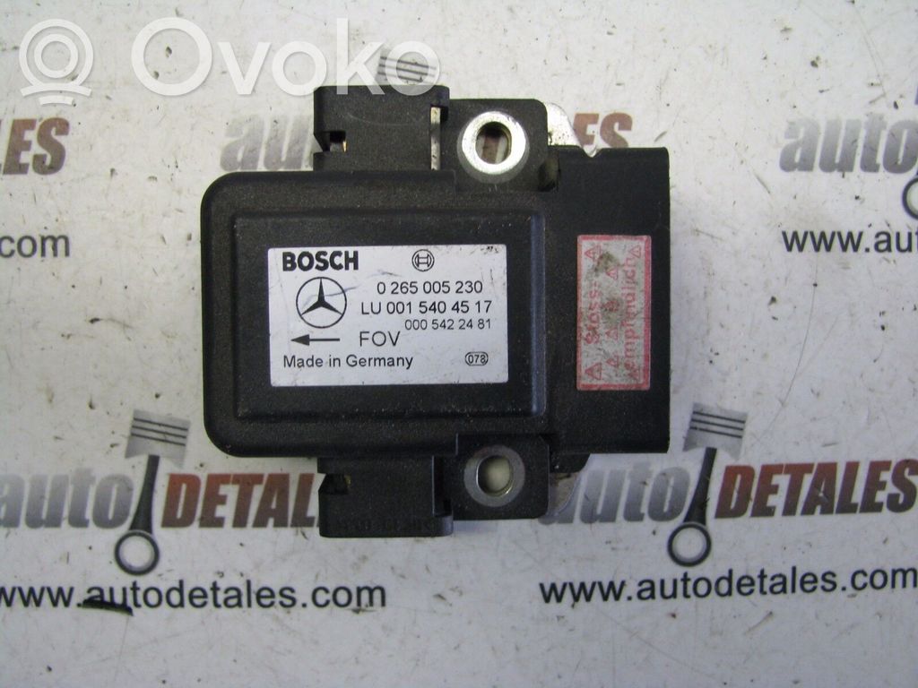 Mercedes-Benz E W210 ESP acceleration yaw rate sensor 