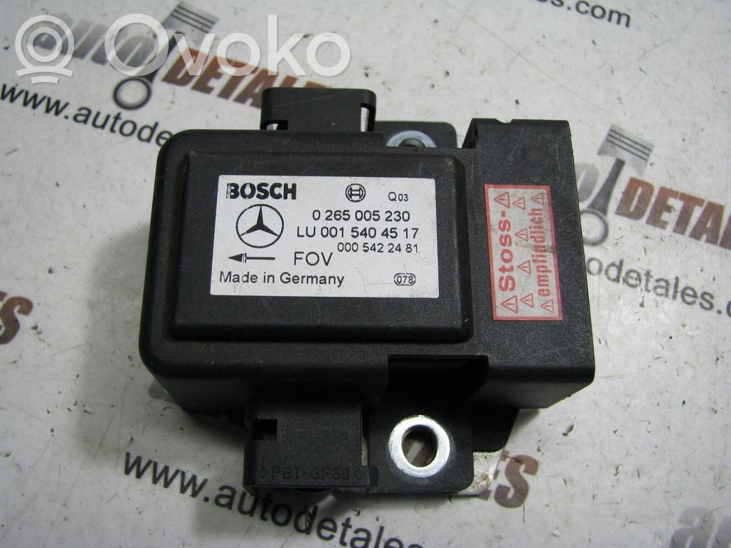 Mercedes-Benz E W210 ESP acceleration yaw rate sensor 