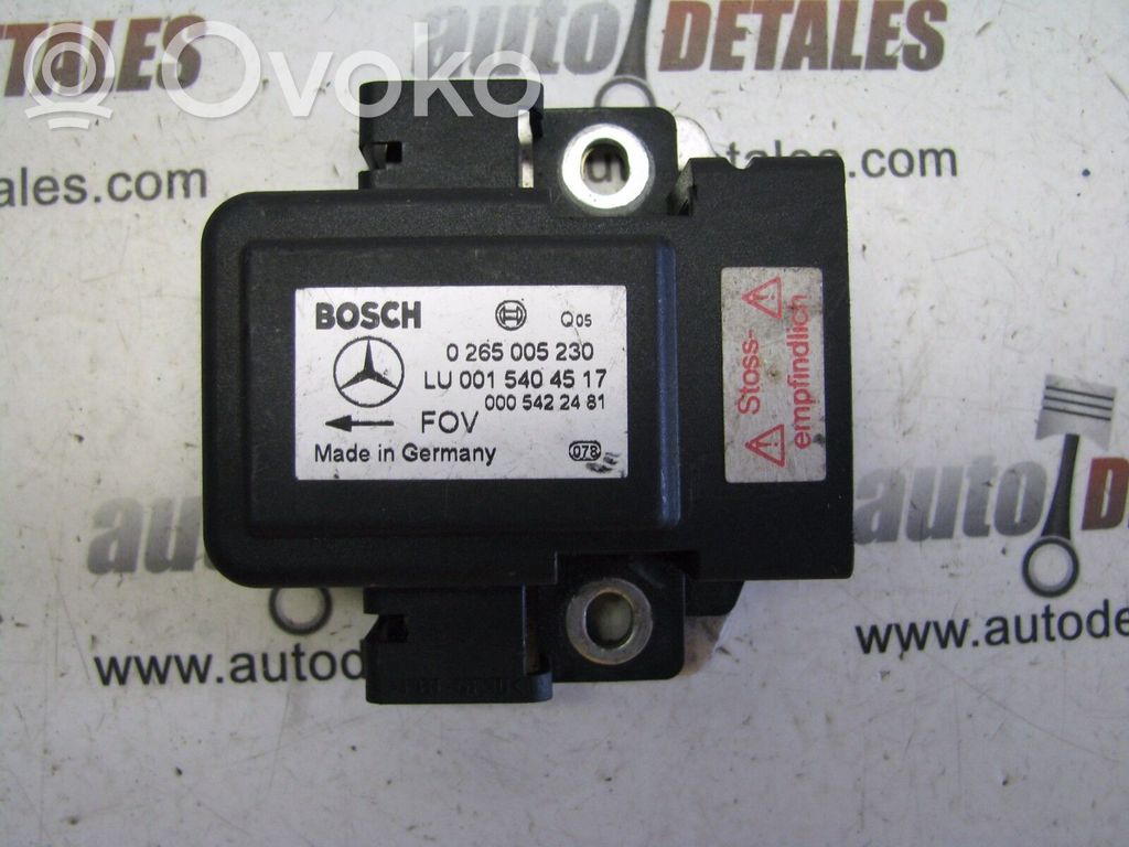 Mercedes-Benz E W210 ESP acceleration yaw rate sensor 