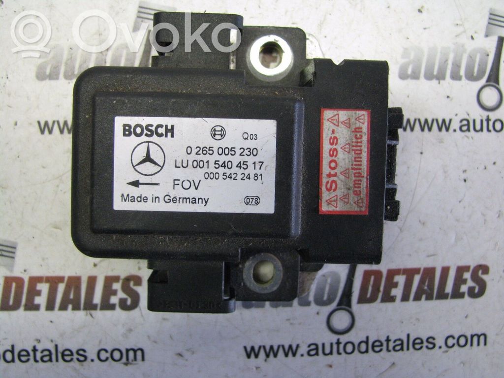 Mercedes-Benz E W210 ESP acceleration yaw rate sensor 