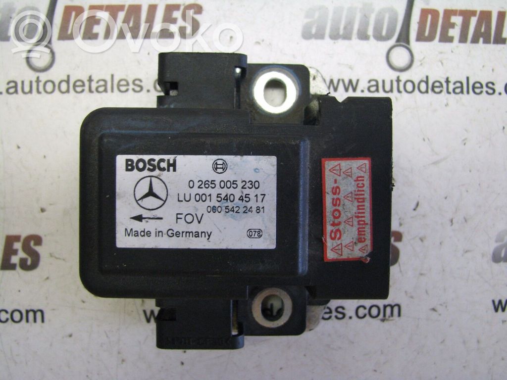 Mercedes-Benz E W210 ESP acceleration yaw rate sensor 