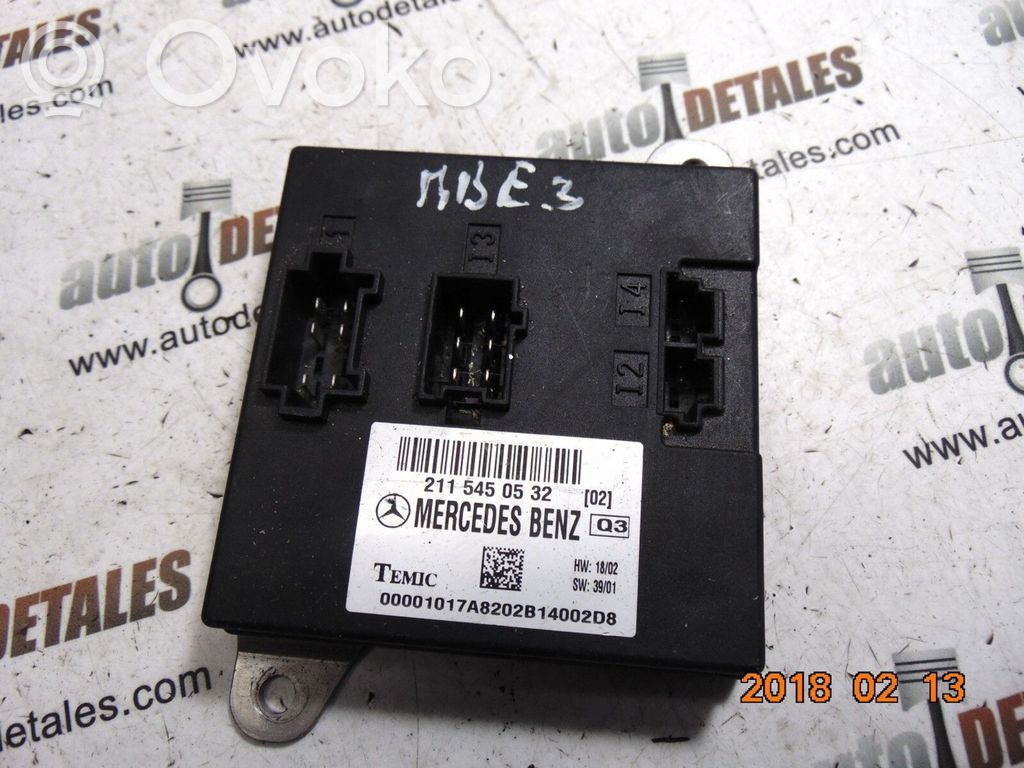 Mercedes-Benz E W211 Module confort 
