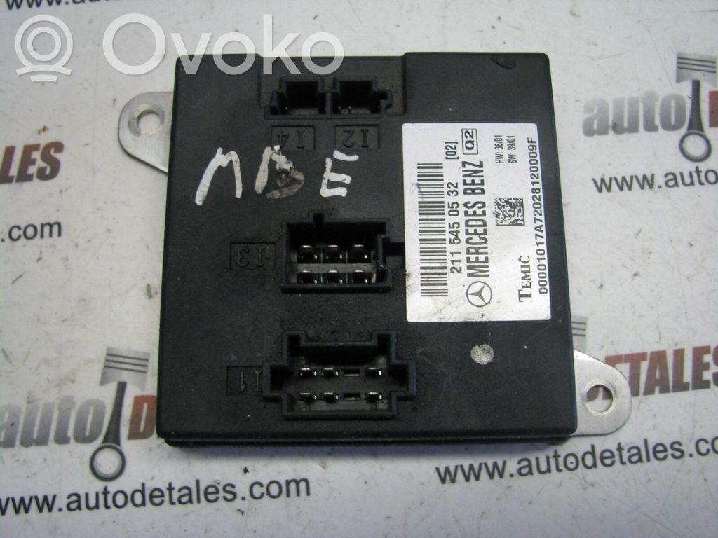 Mercedes-Benz E W211 Module confort 