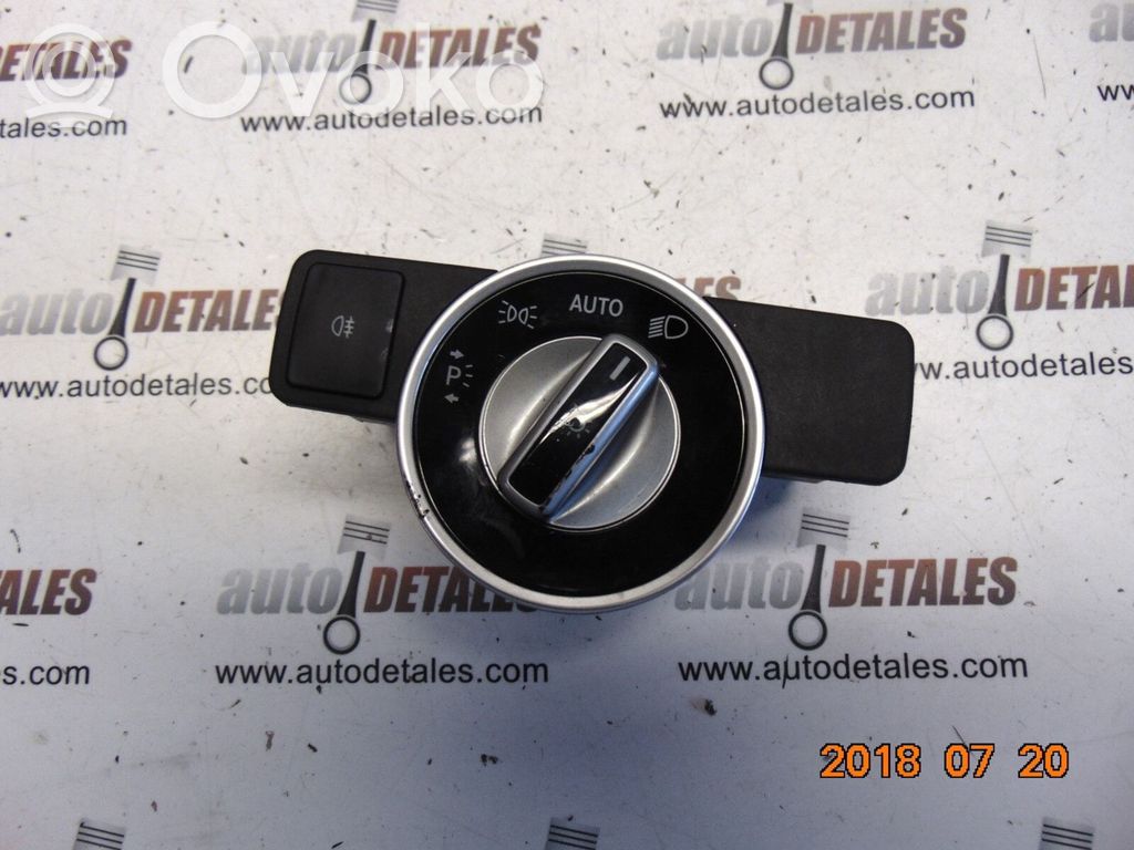Mercedes-Benz E W212 Light switch 