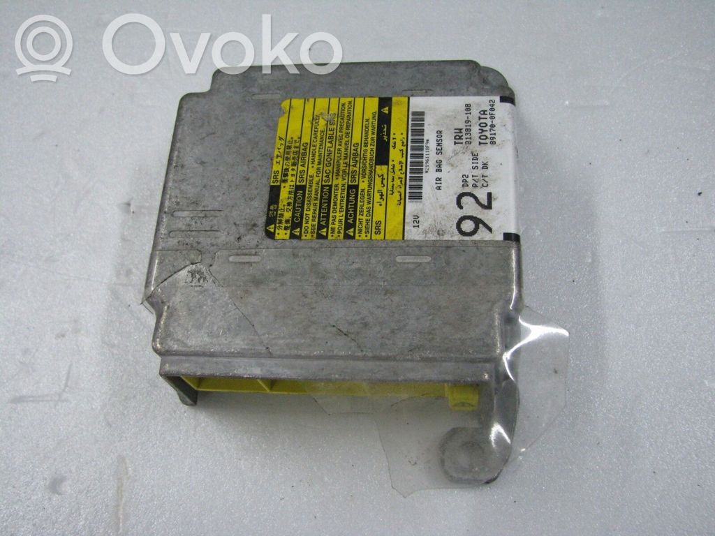 Toyota Corolla Verso AR10 Airbag control unit/module 