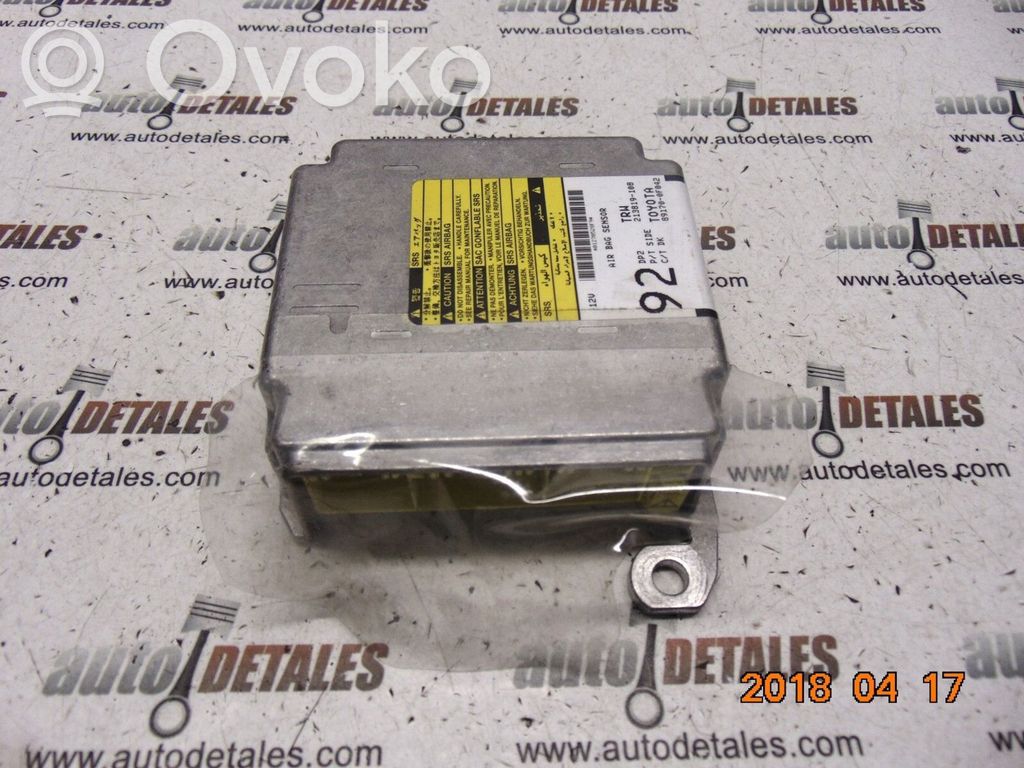 Toyota Corolla Verso AR10 Airbag control unit/module 