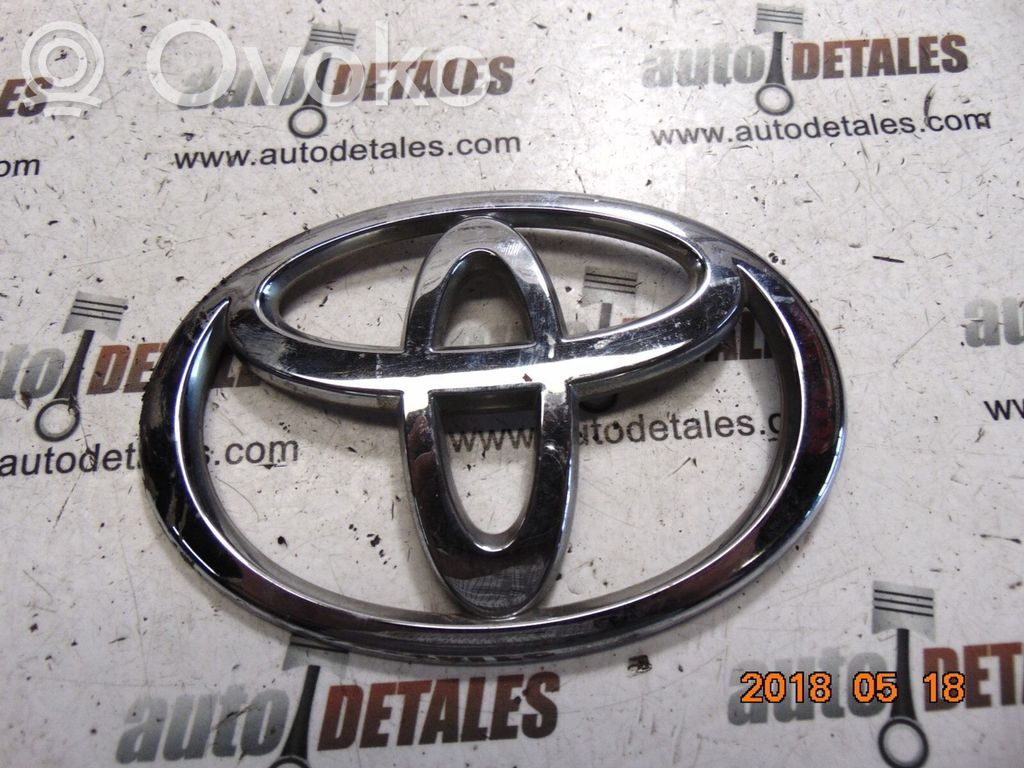 Toyota Corolla Verso AR10 Emblemat / Znaczek tylny / Litery modelu 