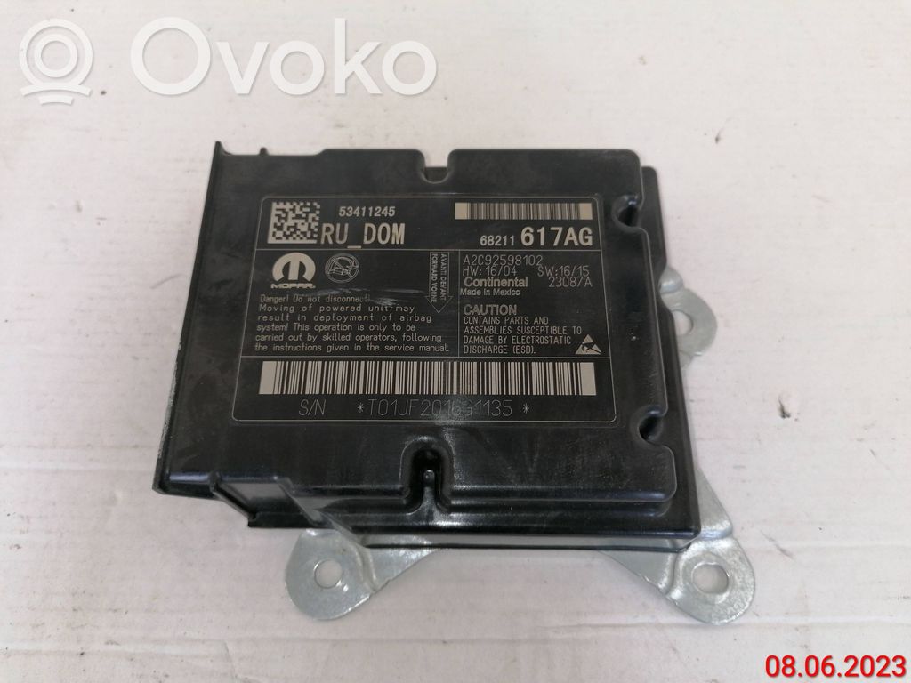 Chrysler Pacifica Airbag control unit/module 