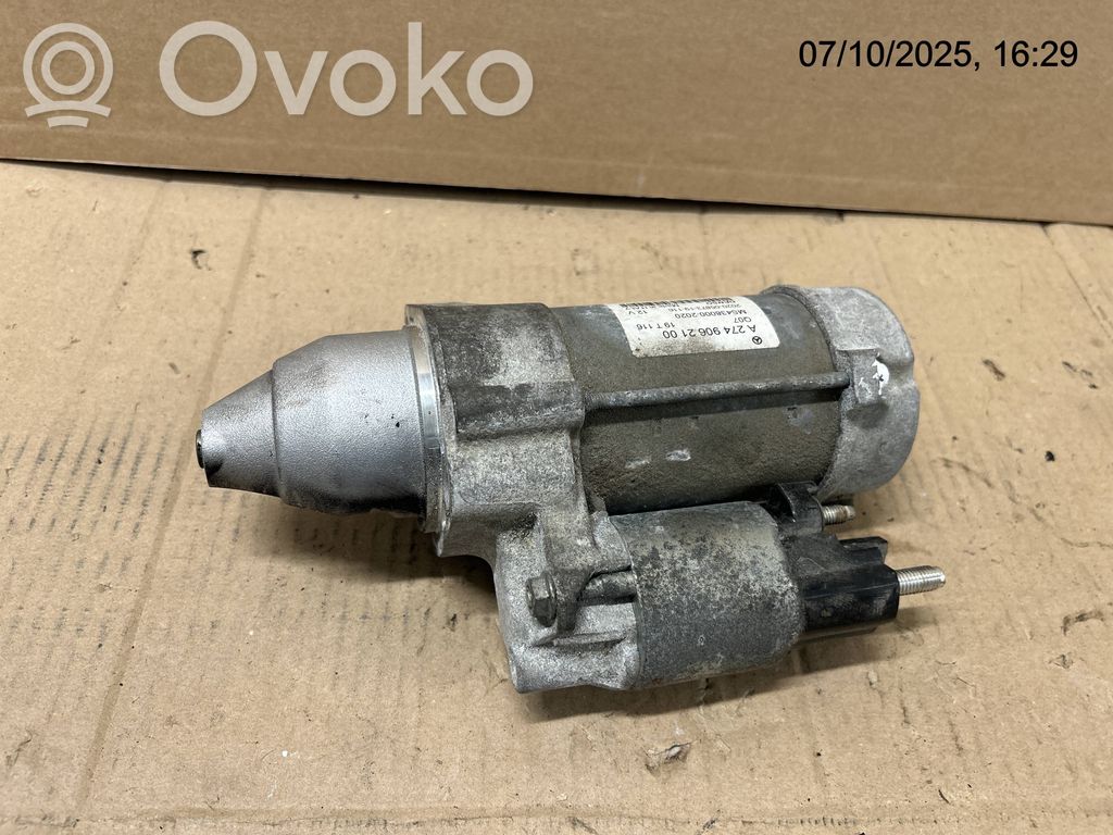 Mercedes-Benz E W213 Motor de arranque 