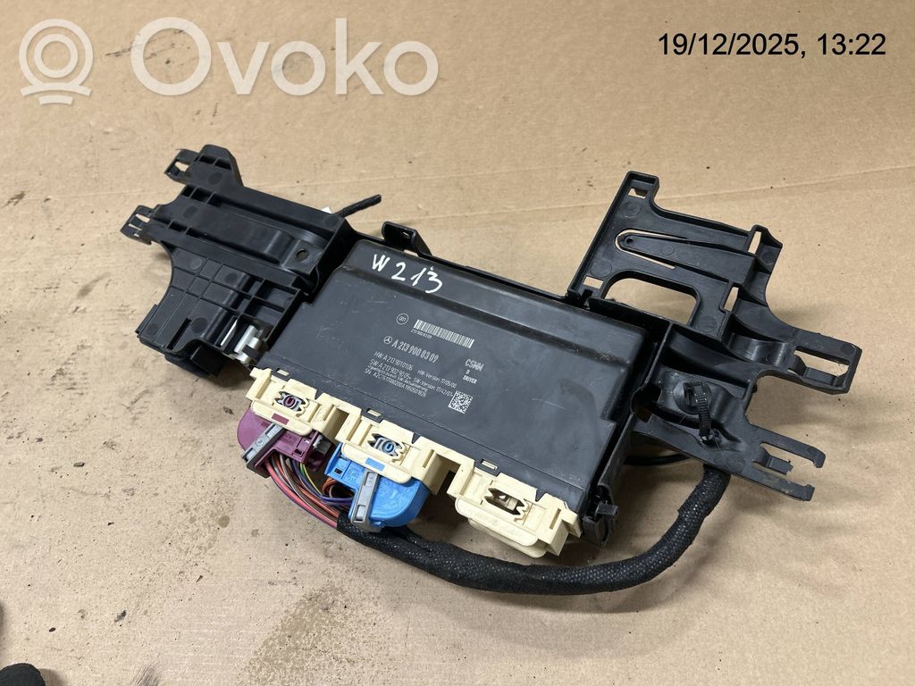 Mercedes-Benz E W213 Module de commande de siège 