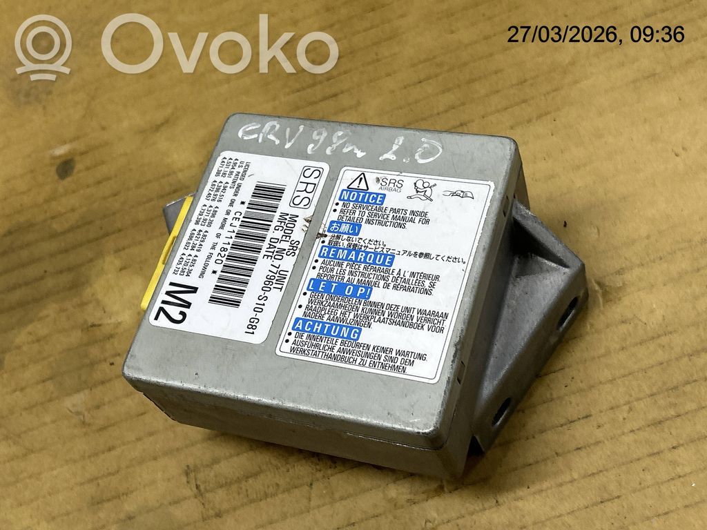 Honda CR-V Sterownik / Moduł Airbag 