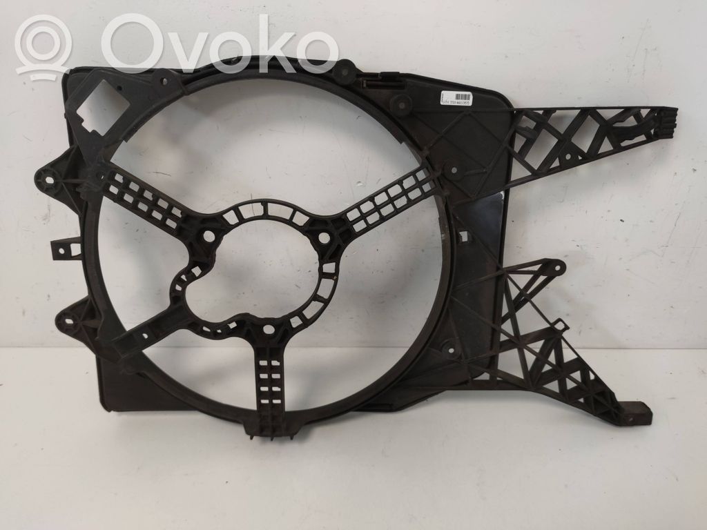 Opel Corsa D Radiator cooling fan shroud 