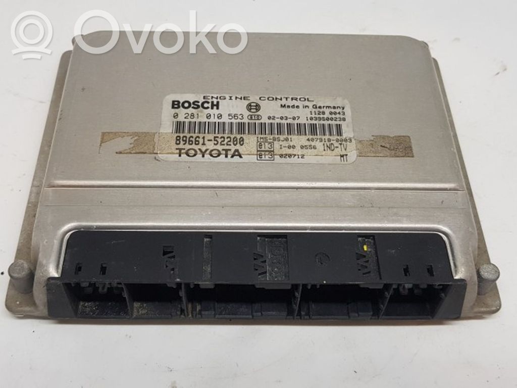 Toyota Yaris Engine control unit/module 