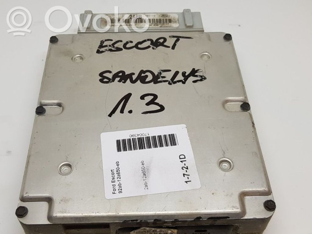 Engine control unit/module   92AB12A650EB