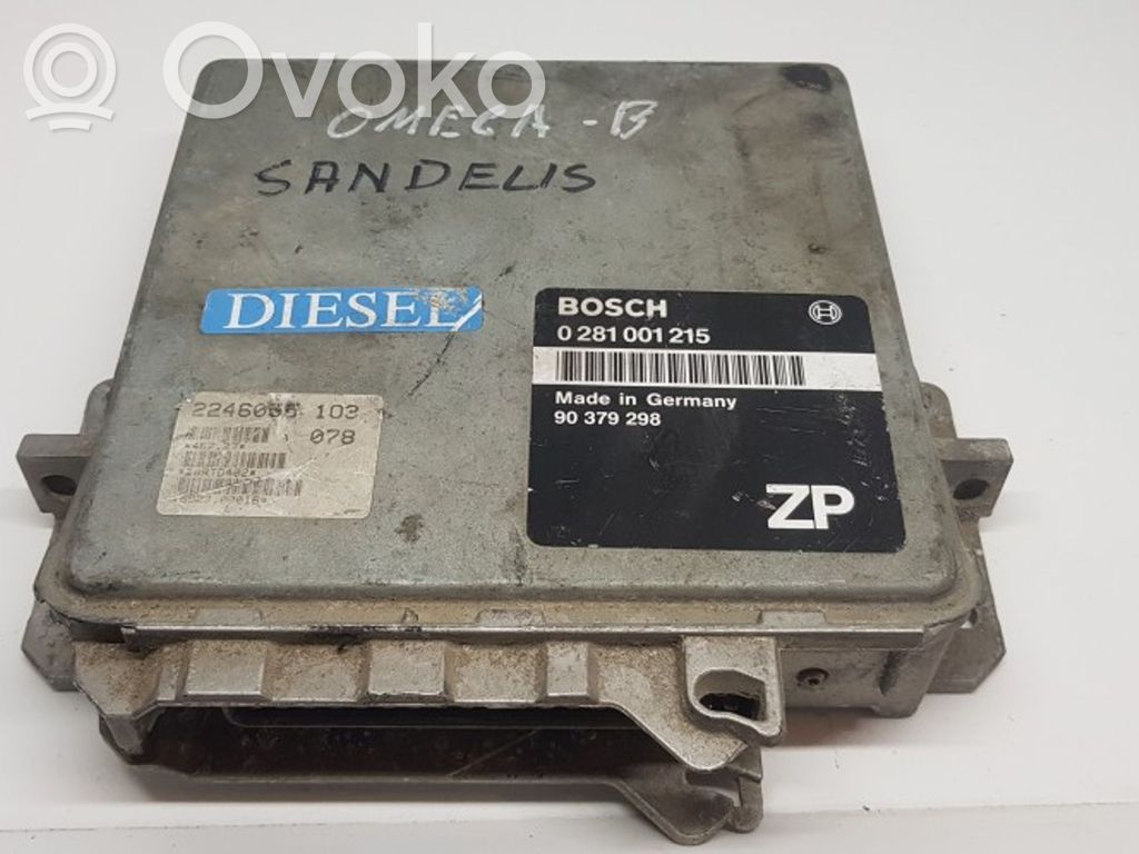 Opel Omega B1 Engine control unit/module 