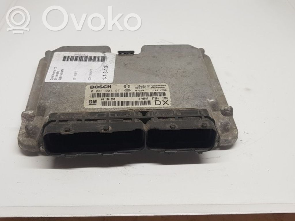 Opel Astra G Engine control unit/module 