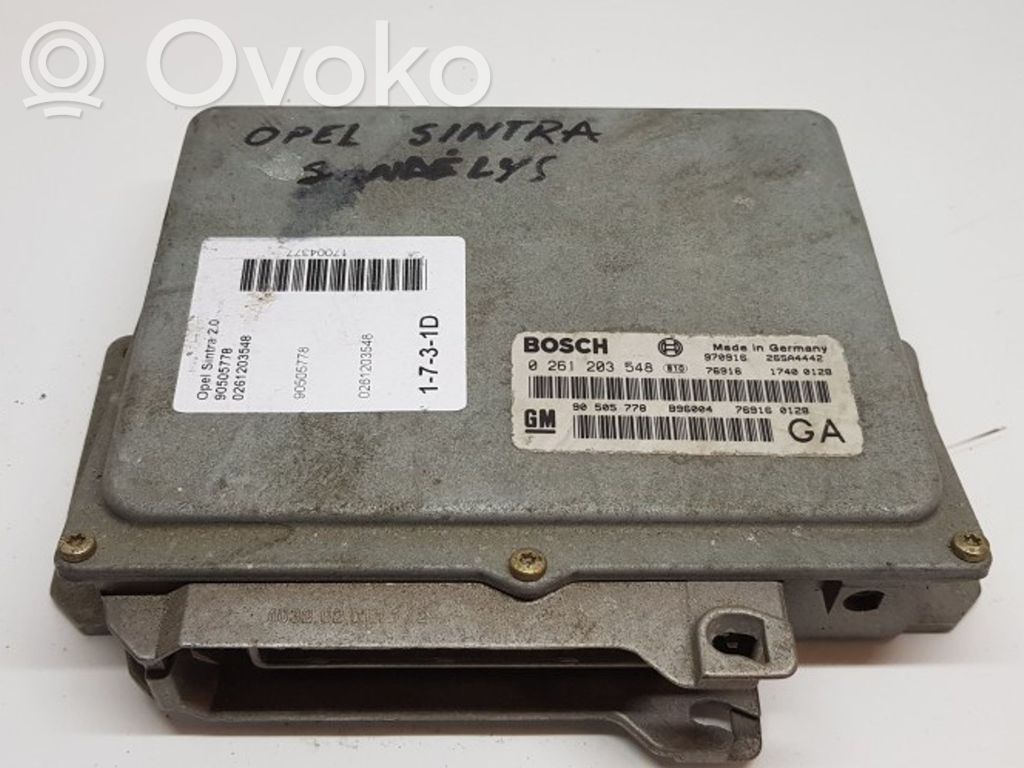 Opel Sintra Engine control unit/module 