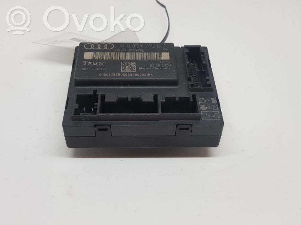 Other control units/modules   4F0959792B