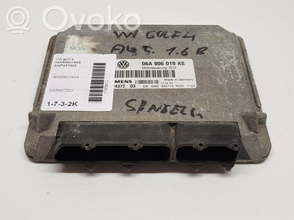 Volkswagen Sharan Engine control unit/module 
