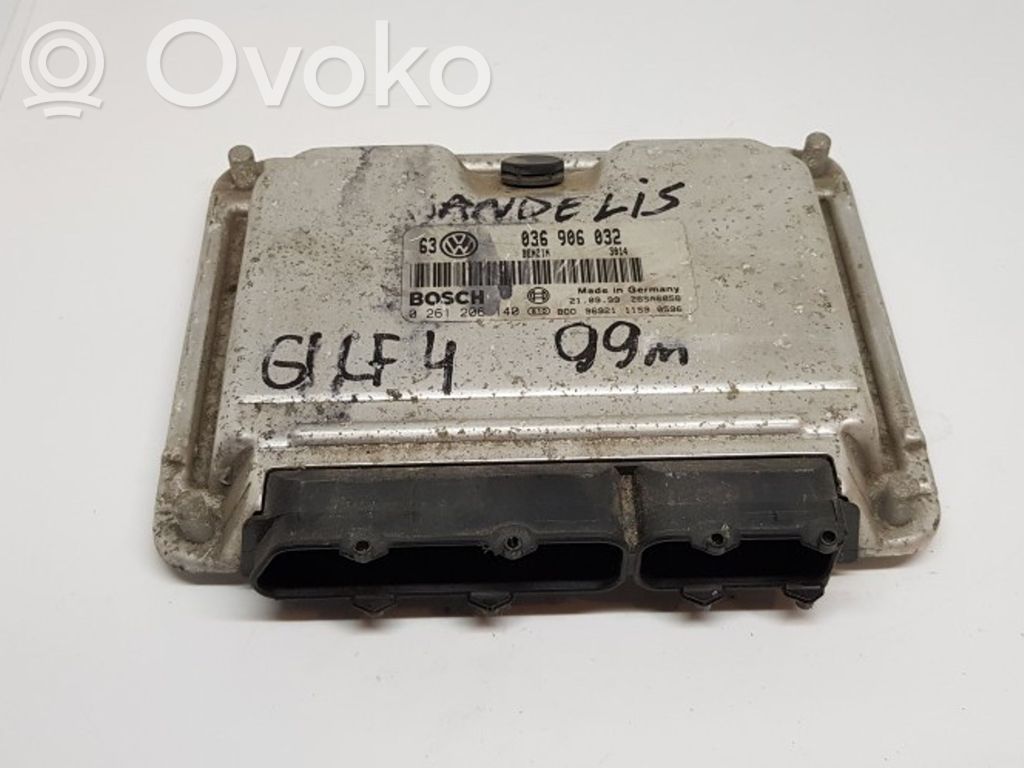 Engine control unit/module   036906032,0261206140