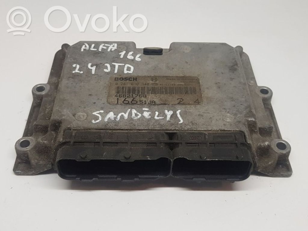 Engine control unit/module   0281010340,46821768