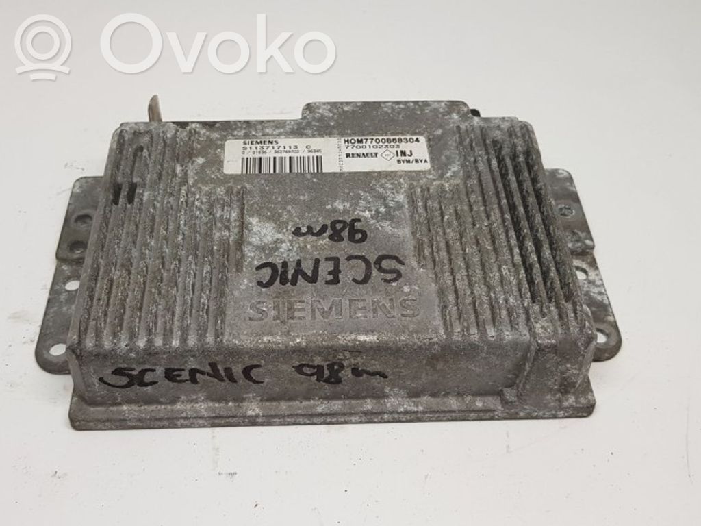 Engine control unit/module   S113717113C,7700868304