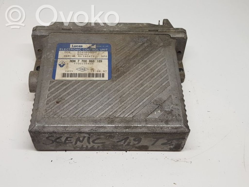 Engine control unit/module   7700868189