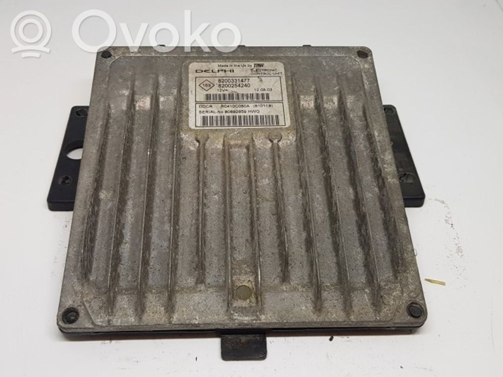 Renault Megane II Engine control unit/module 