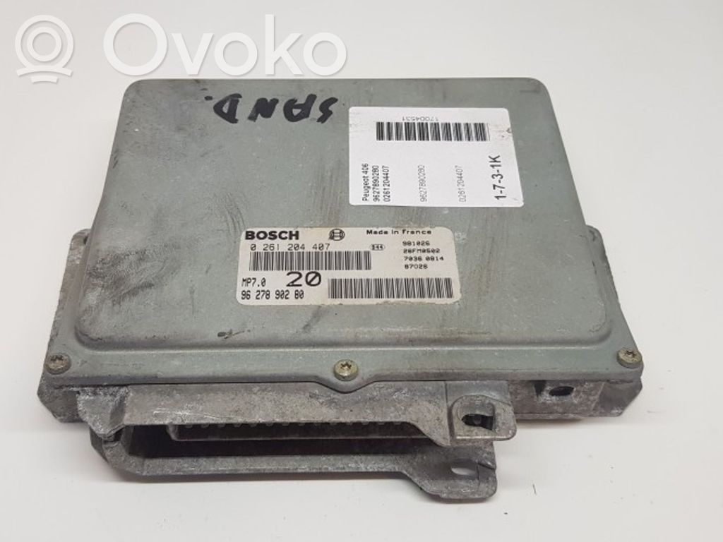 Peugeot 406 Engine control unit/module 