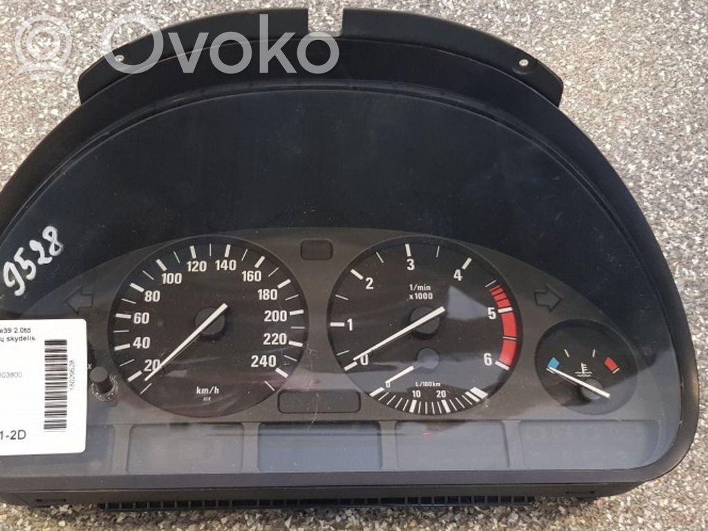 BMW 5 E39 Speedometer (instrument cluster) 