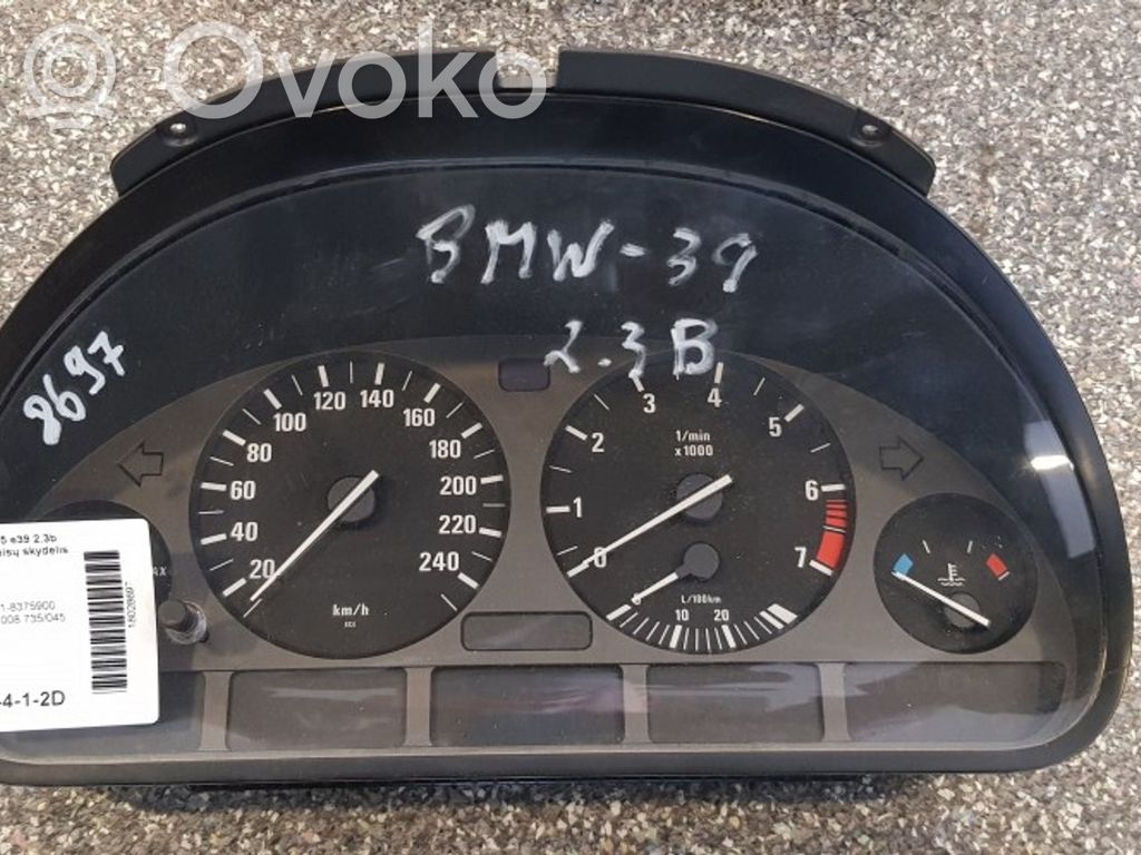 BMW 5 E39 Speedometer (instrument cluster) 