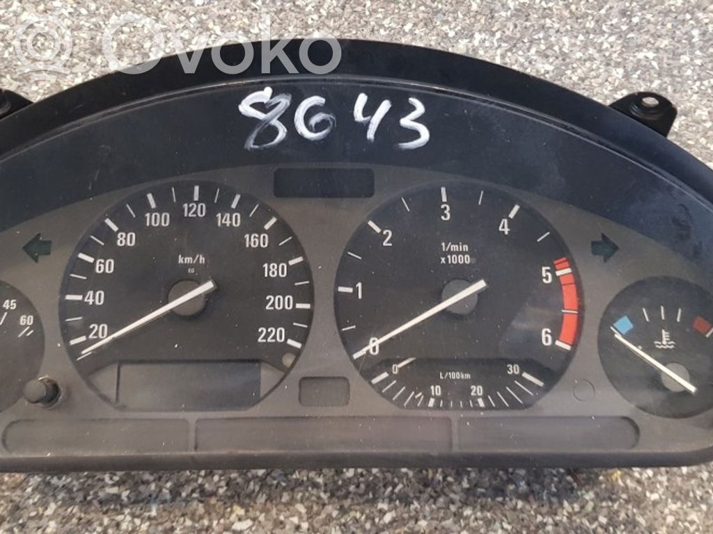 BMW 3 E46 Speedometer (instrument cluster) 