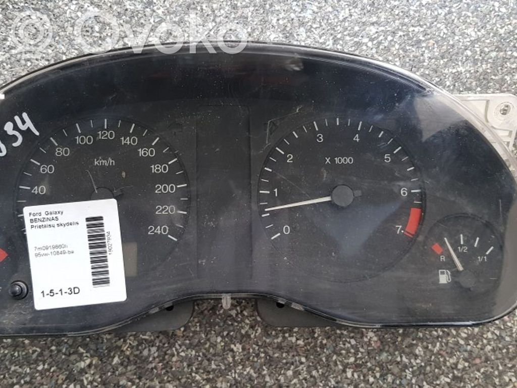 Ford Galaxy Speedometer (instrument cluster) 