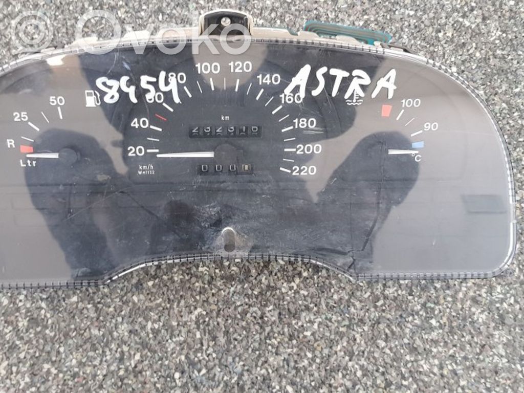 Opel Astra F Speedometer (instrument cluster) 