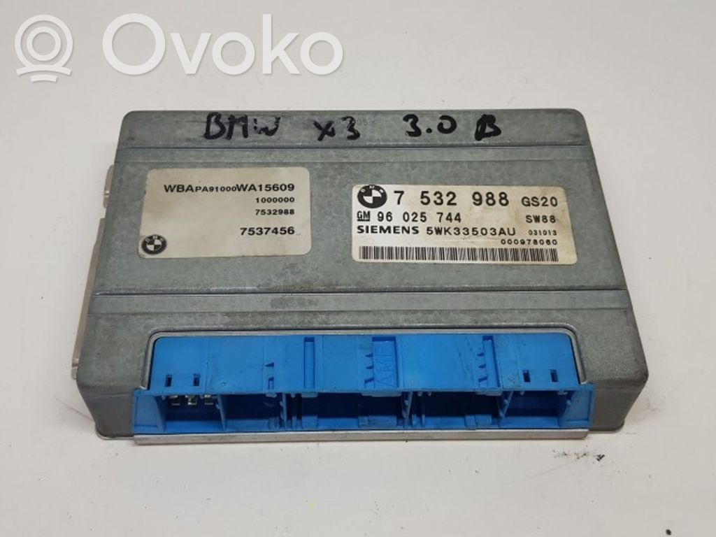 Gearbox control unit/module   7532988,96025744,5WK33503AU