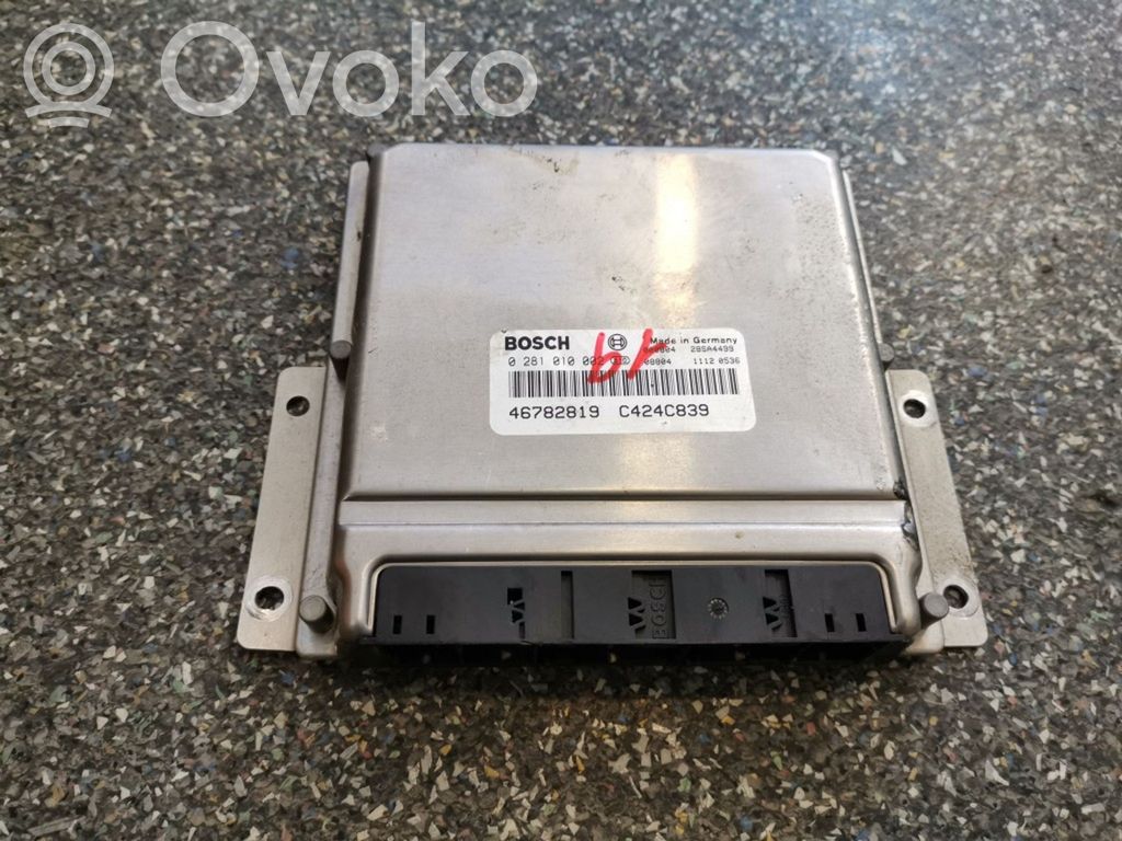 Engine control unit/module   0281010002,46782819,C424C839