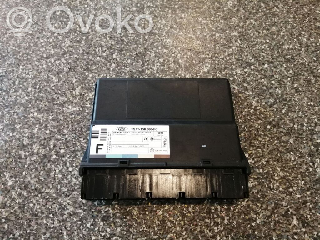Módulo de confort/conveniencia   3S4A12A650FD