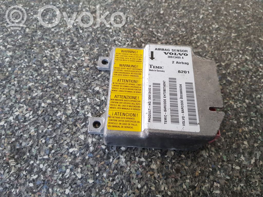 Volvo S40, V40 Airbag control unit/module 