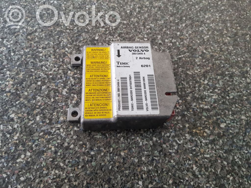 Volvo S40, V40 Airbag control unit/module 