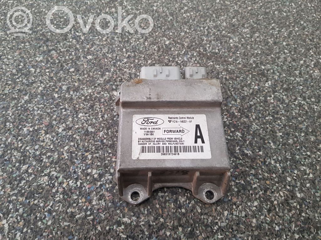 Airbag control unit/module   YC1A14B321AF