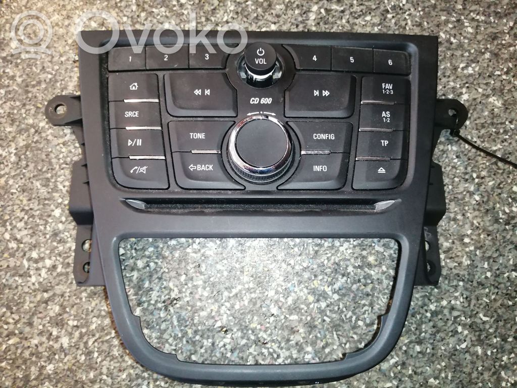 Opel Mokka Head unit multimedia control 