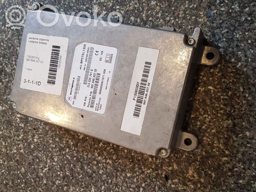 Porsche Cayenne (9PA) Comfort/convenience module 