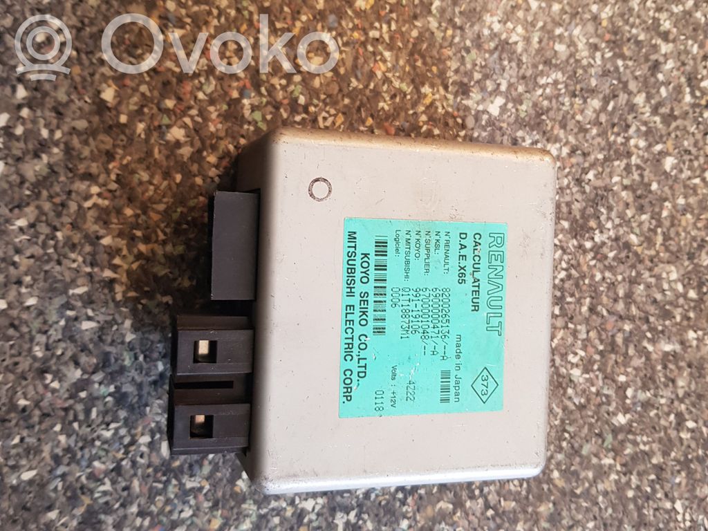 Renault Clio II Comfort/convenience module 