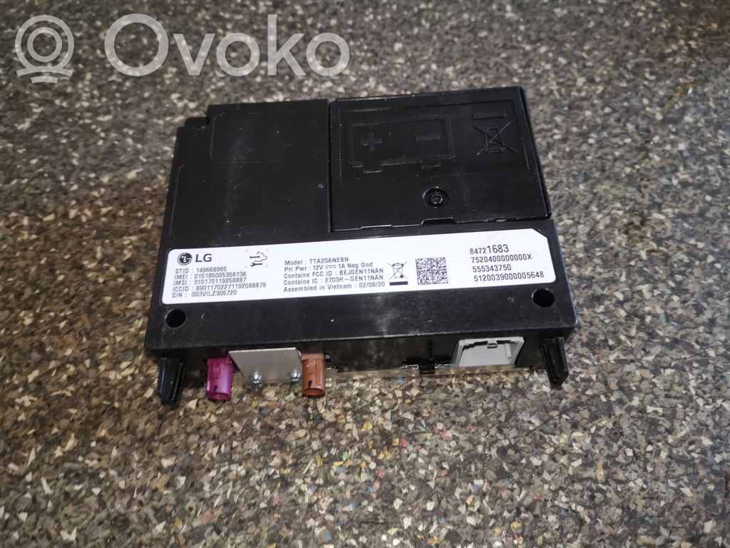 Buick Encore GX I Autres unités de commande / modules 